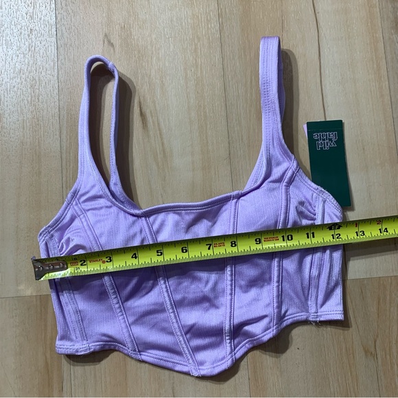 Wild Fable Purple top with removable bra size XS (0-2) - Picture 7 of 7
